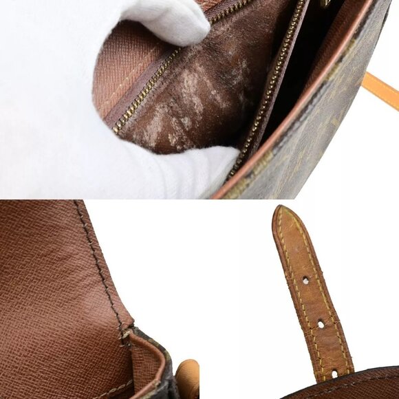 LOUIS VUITTONI Chantilly MM Shoulder Bag Monogram Leather Brown - Picture 2 of 16